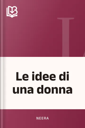 Le idee di una donna di Neera, copertina del libro