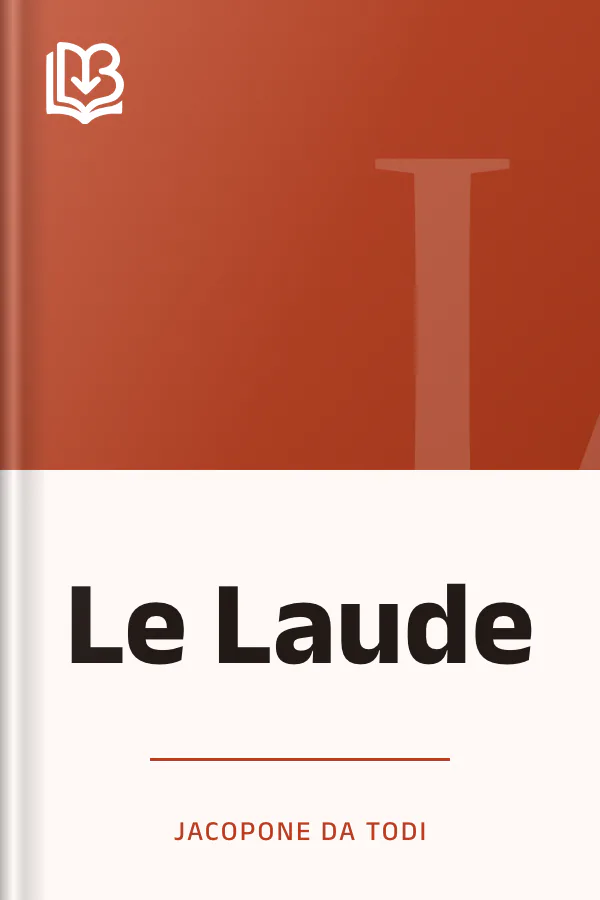 Le Laude di Jacopone da Todi, copertina del libro