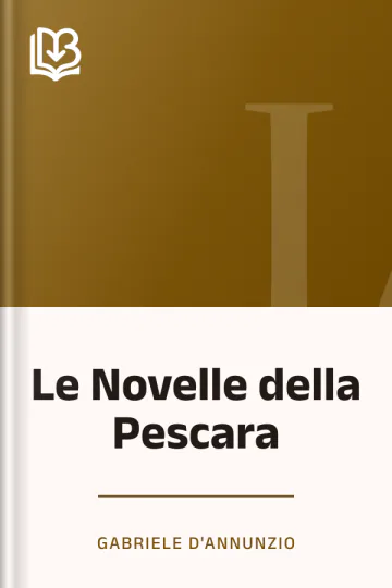 Le Novelle della Pescara di Gabriele D'Annunzio, copertina del libro