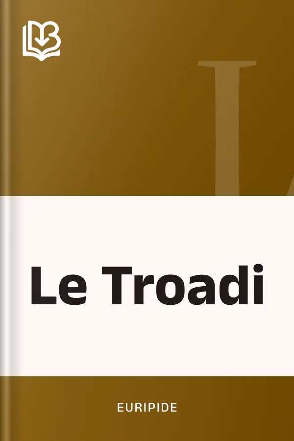 Le Troadi di Euripide, copertina del libro