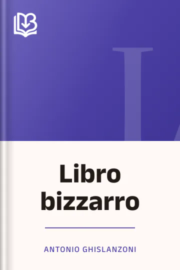 Libro bizzarro di Antonio Ghislanzoni, copertina del libro