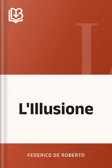 L'Illusione di Federico De Roberto, copertina del libro