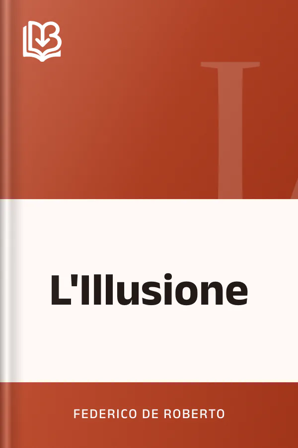 L'Illusione di Federico De Roberto, copertina del libro