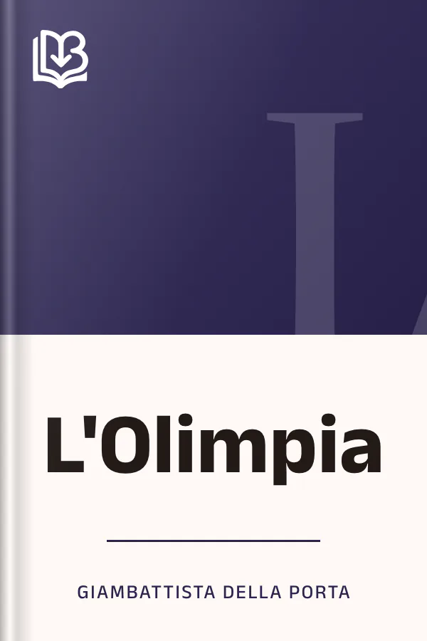 L'Olimpia di Giambattista della Porta, copertina del libro