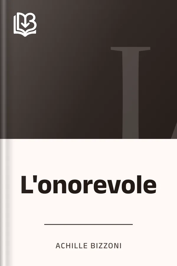 L'onorevole di Achille Bizzoni, copertina del libro