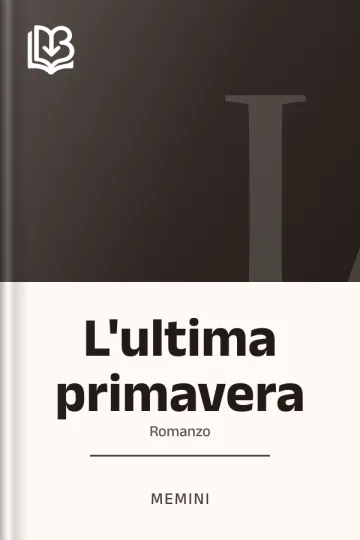 L'ultima primavera di Memini, copertina del libro