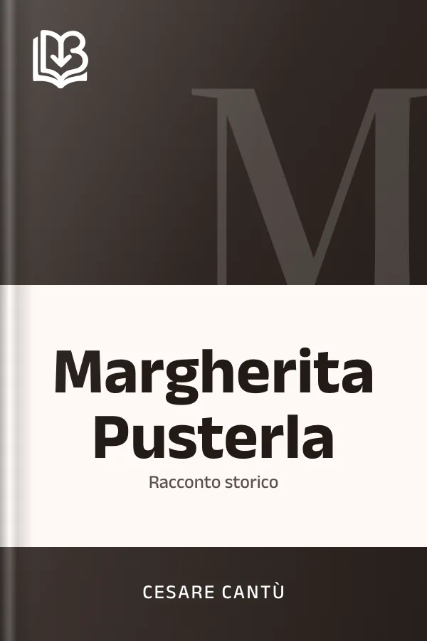 Margherita Pusterla di Cesare Cantù, copertina del libro