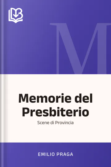Memorie del Presbiterio di Emilio Praga, copertina del libro