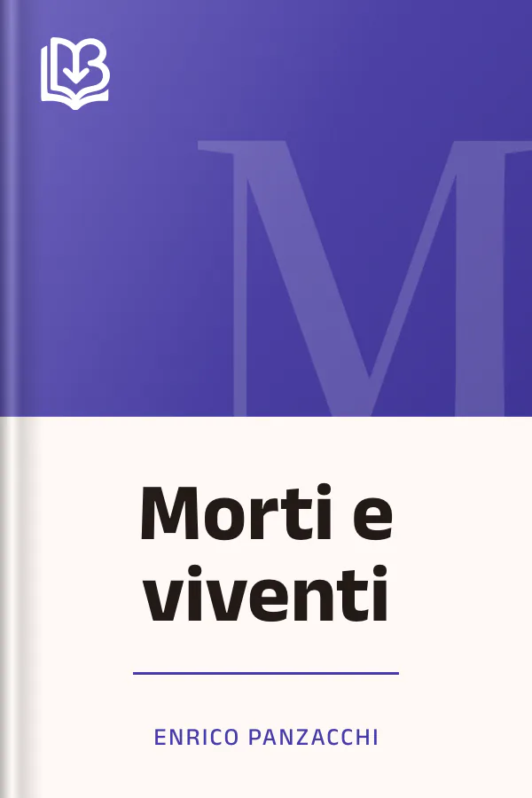 Morti e viventi di Enrico Panzacchi, copertina del libro