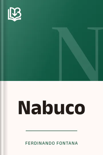 Nabuco di Ferdinando Fontana, copertina del libro