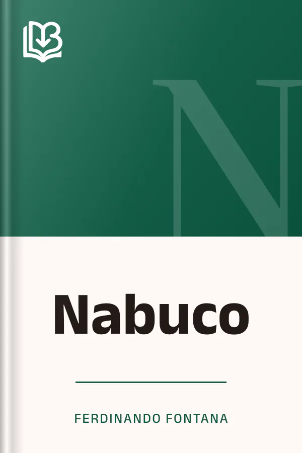 Nabuco di Ferdinando Fontana, copertina del libro