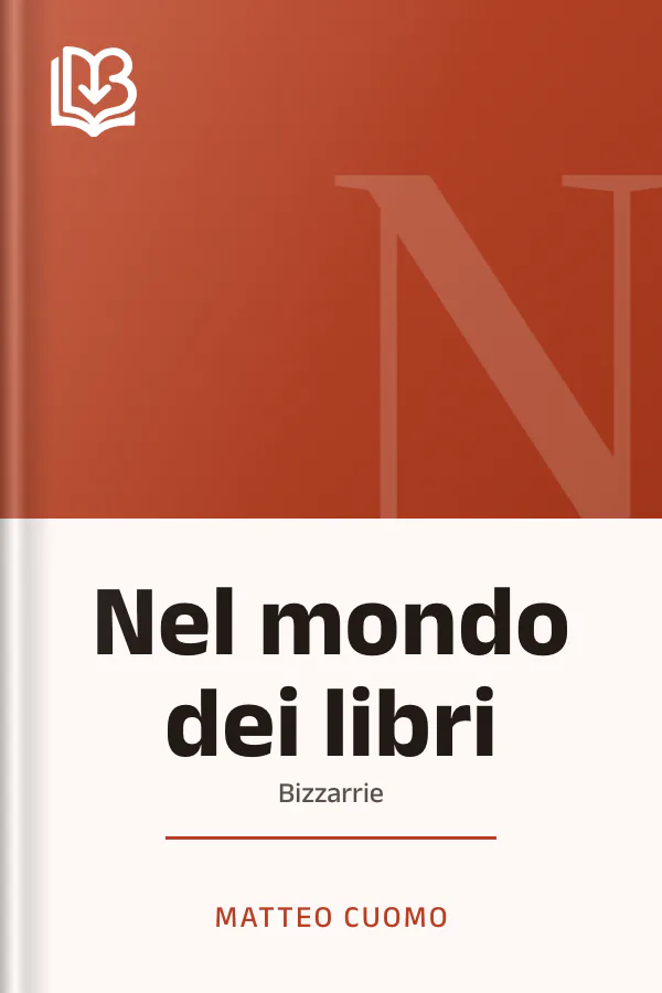 Nel mondo dei libri di Matteo Cuomo, copertina del libro