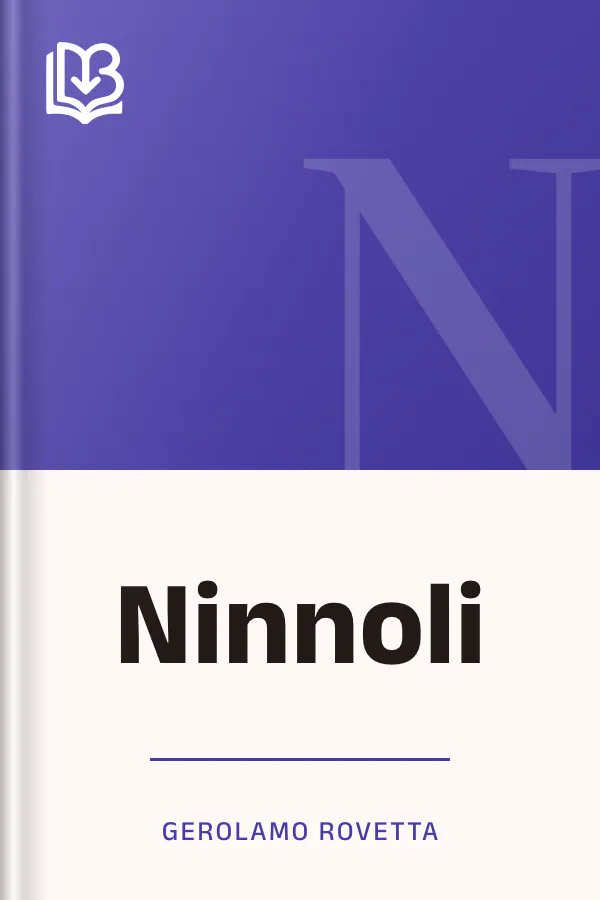 Ninnoli di Gerolamo Rovetta, copertina del libro
