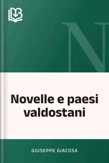 Novelle e paesi valdostani di Giuseppe Giacosa, copertina del libro