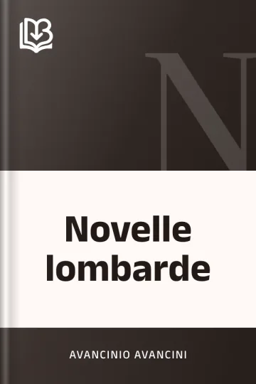 Novelle lombarde di Avancinio Avancini, copertina del libro