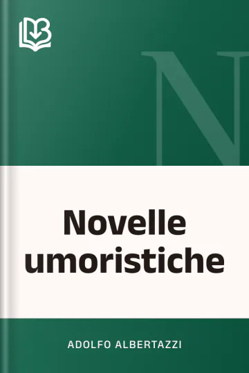 Novelle umoristiche di Adolfo Albertazzi, copertina del libro