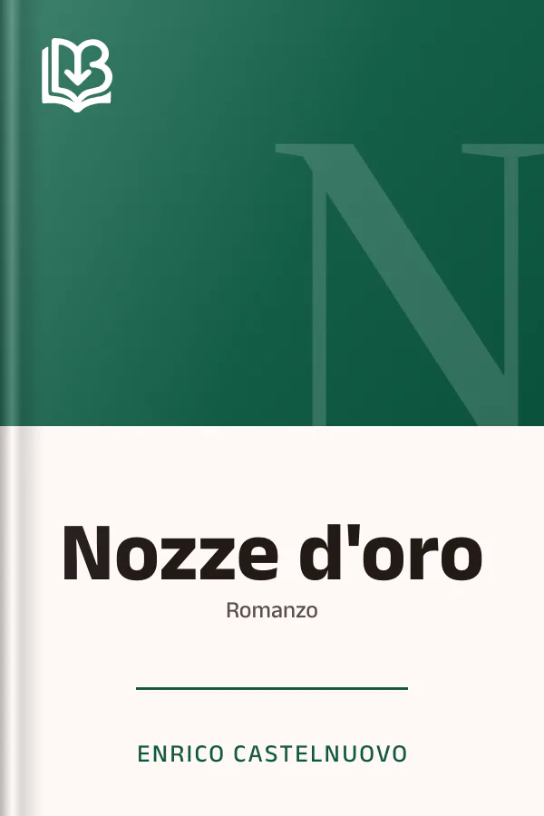 Nozze d'oro di Enrico Castelnuovo, copertina del libro