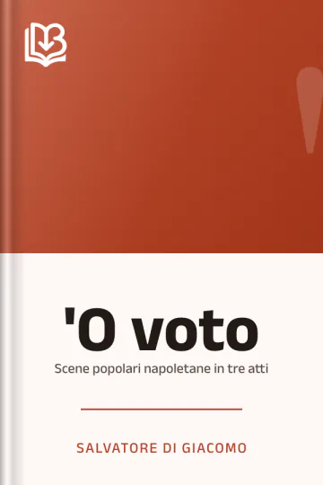 'O voto di Salvatore Di Giacomo, copertina del libro