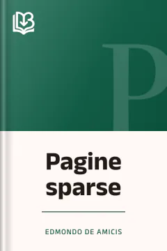 Pagine sparse - Edmondo De Amicis