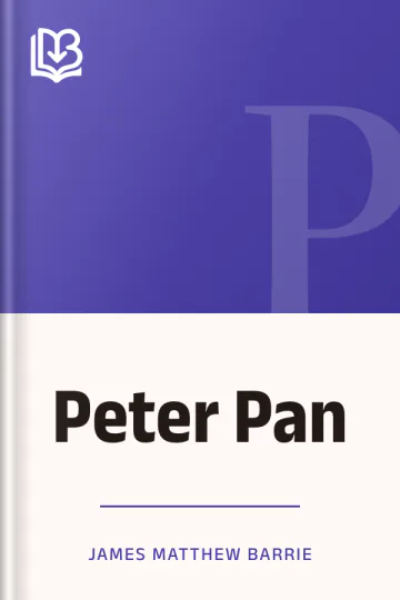 Peter Pan di James Matthew Barrie, copertina del libro