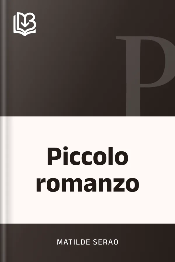 Piccolo romanzo di Matilde Serao, copertina del libro