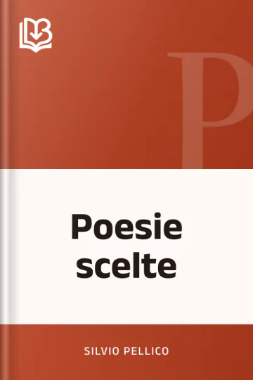 Poesie scelte di Silvio Pellico, copertina del libro