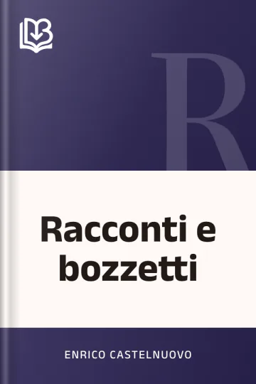 Racconti e bozzetti di Enrico Castelnuovo, copertina del libro