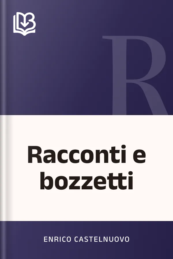 Racconti e bozzetti di Enrico Castelnuovo, copertina del libro