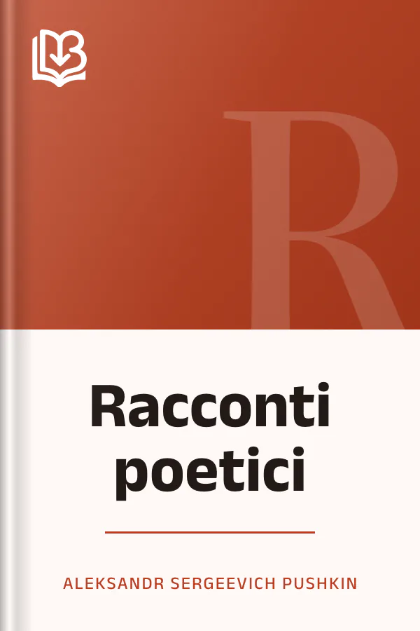 Racconti poetici di Aleksandr Sergeevich Pushkin, copertina del libro