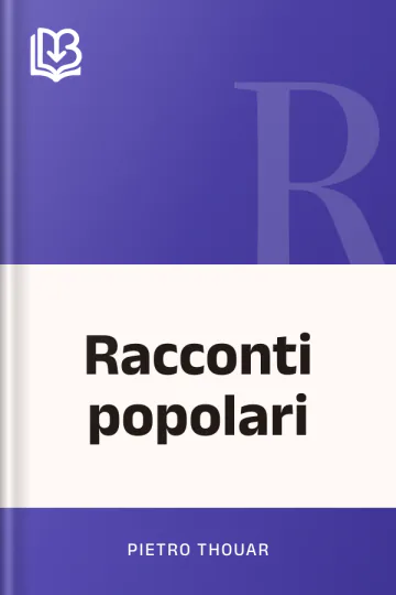 Racconti popolari di Pietro Thouar, copertina del libro
