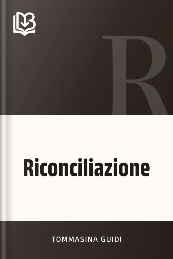 Riconciliazione di Tommasina Guidi, copertina del libro