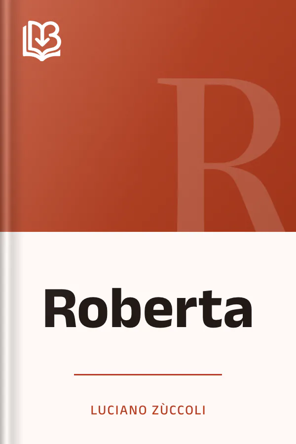 Roberta di Luciano Zùccoli, copertina del libro