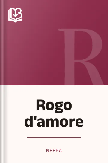 Rogo d'amore di Neera, copertina del libro