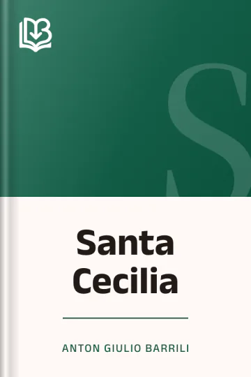 Santa Cecilia di Anton Giulio Barrili, copertina del libro