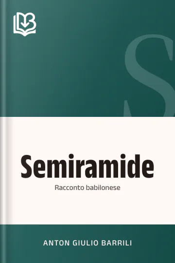 Semiramide di Anton Giulio Barrili, copertina del libro