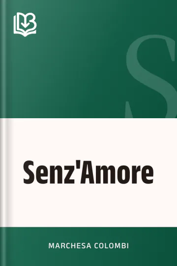 Senz'Amore di marchesa Colombi, copertina del libro