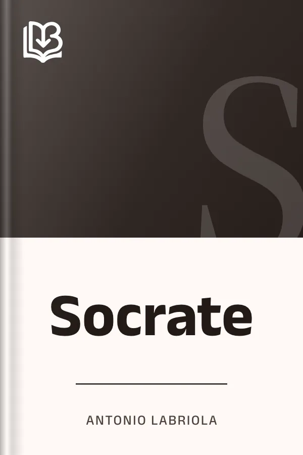 Socrate di Antonio Labriola, copertina del libro
