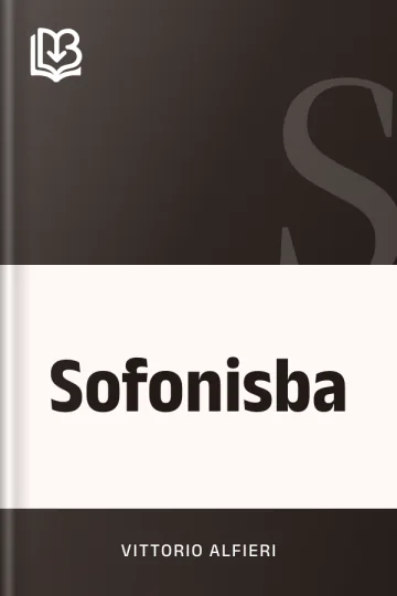 Sofonisba di Vittorio Alfieri, copertina del libro