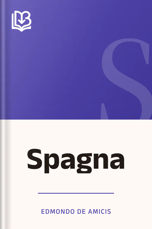 Spagna di Edmondo De Amicis, copertina del libro