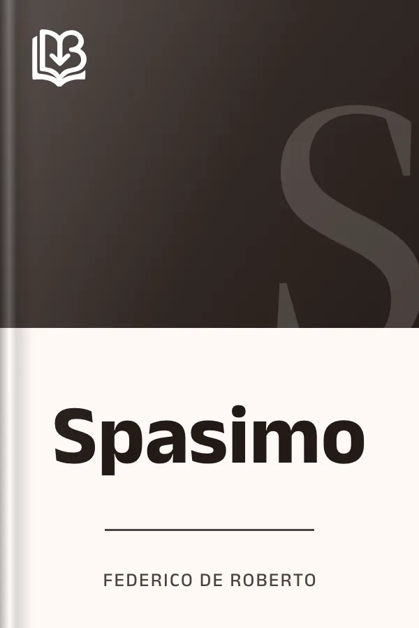 Spasimo di Federico De Roberto, copertina del libro