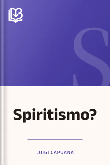 Spiritismo? di Luigi Capuana, copertina del libro