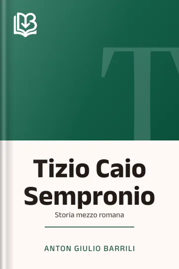 Tizio Caio Sempronio di Anton Giulio Barrili, copertina del libro