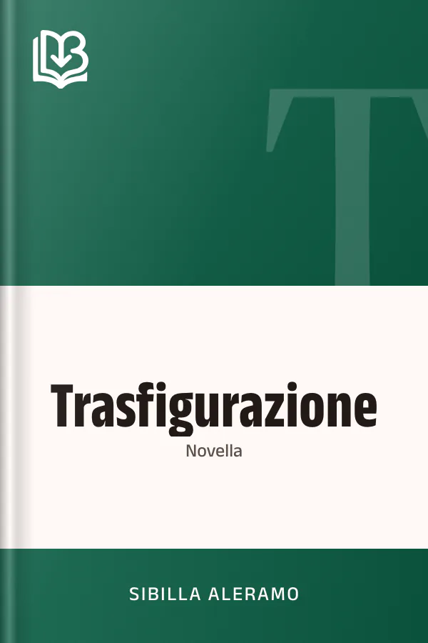 Trasfigurazione di Sibilla Aleramo, copertina del libro