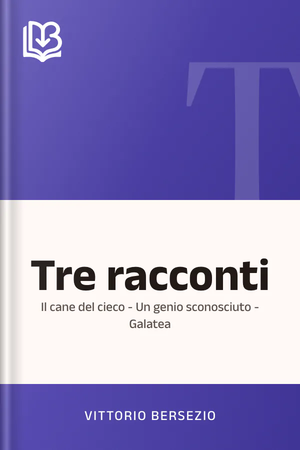 Tre racconti di Vittorio Bersezio, copertina del libro