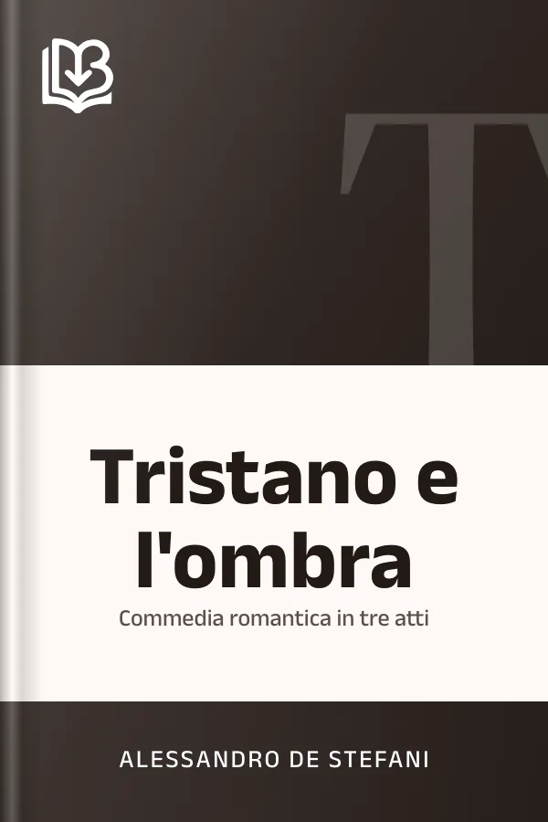 Tristano e l'ombra di Alessandro de Stefani, copertina del libro
