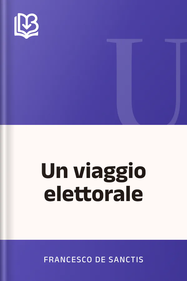 Un viaggio elettorale di Francesco De Sanctis, copertina del libro