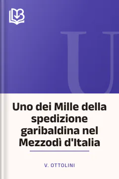 Uno dei Mille della spedizione garibaldina nel Mezzodì d'Italia - V. Ottolini