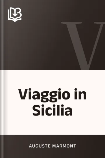 Viaggio in Sicilia di Auguste Marmont, copertina del libro