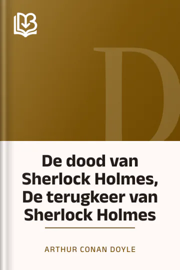 De dood van Sherlock Holmes, De terugkeer van Sherlock Holmes van Arthur Conan Doyle, boekomslag