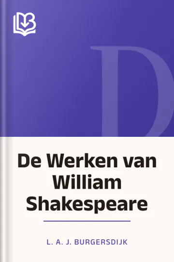De Werken van William Shakespeare van L. A. J. Burgersdijk, boekomslag